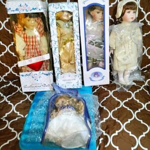 Collector's Porcelain vintage doll